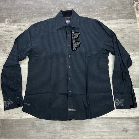 English Laundry Other - English Laundry Christopher Wicks Embroidered Shirt XL